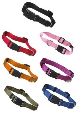 scarlet products Hunde-Halsband, Hundehalsband »Universal« mit Klickverschluss und Längenverstellung; diverse Farben und Größen; robustes Nylon von scarlet pet