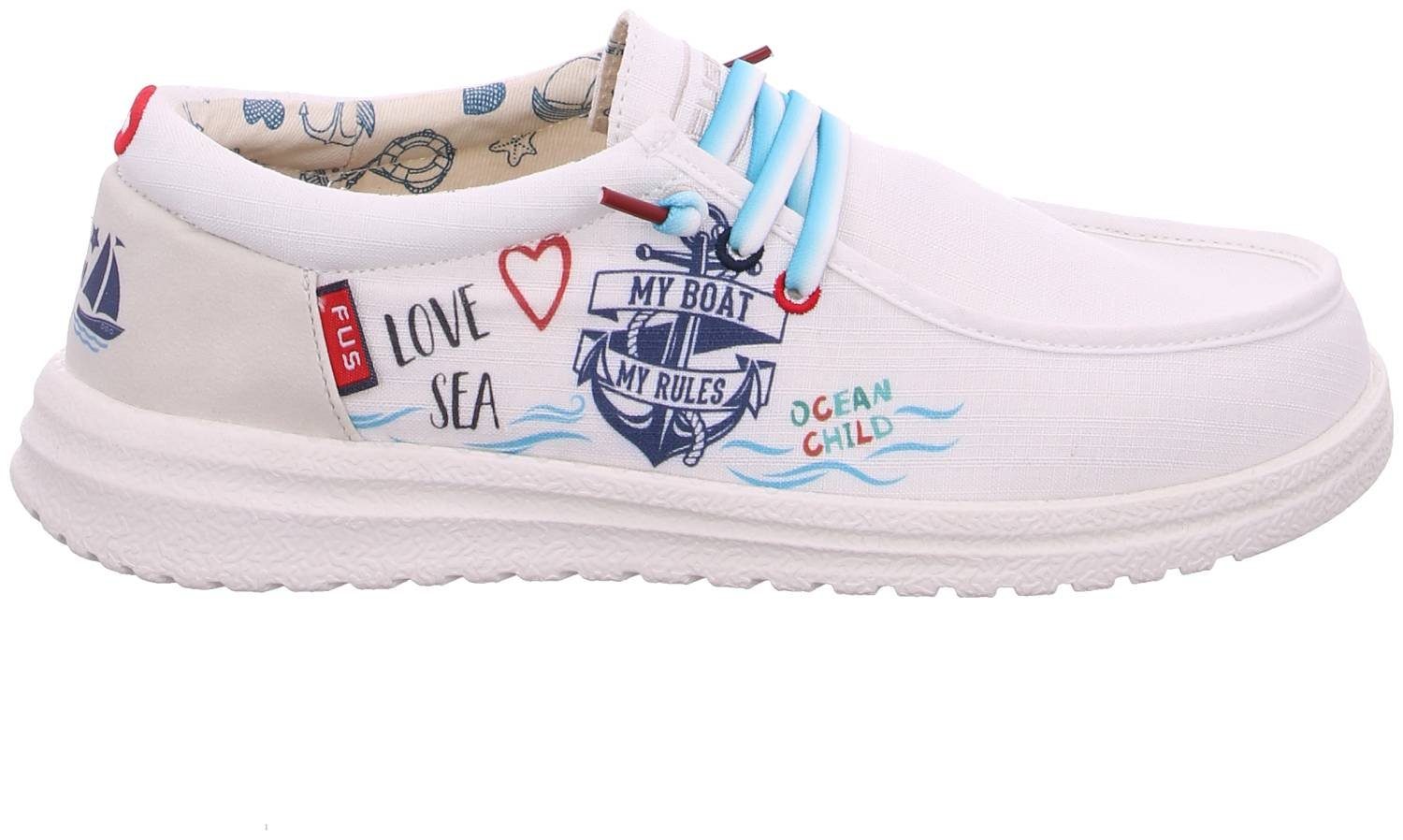 Fusion Emma Marina Life White Slipper