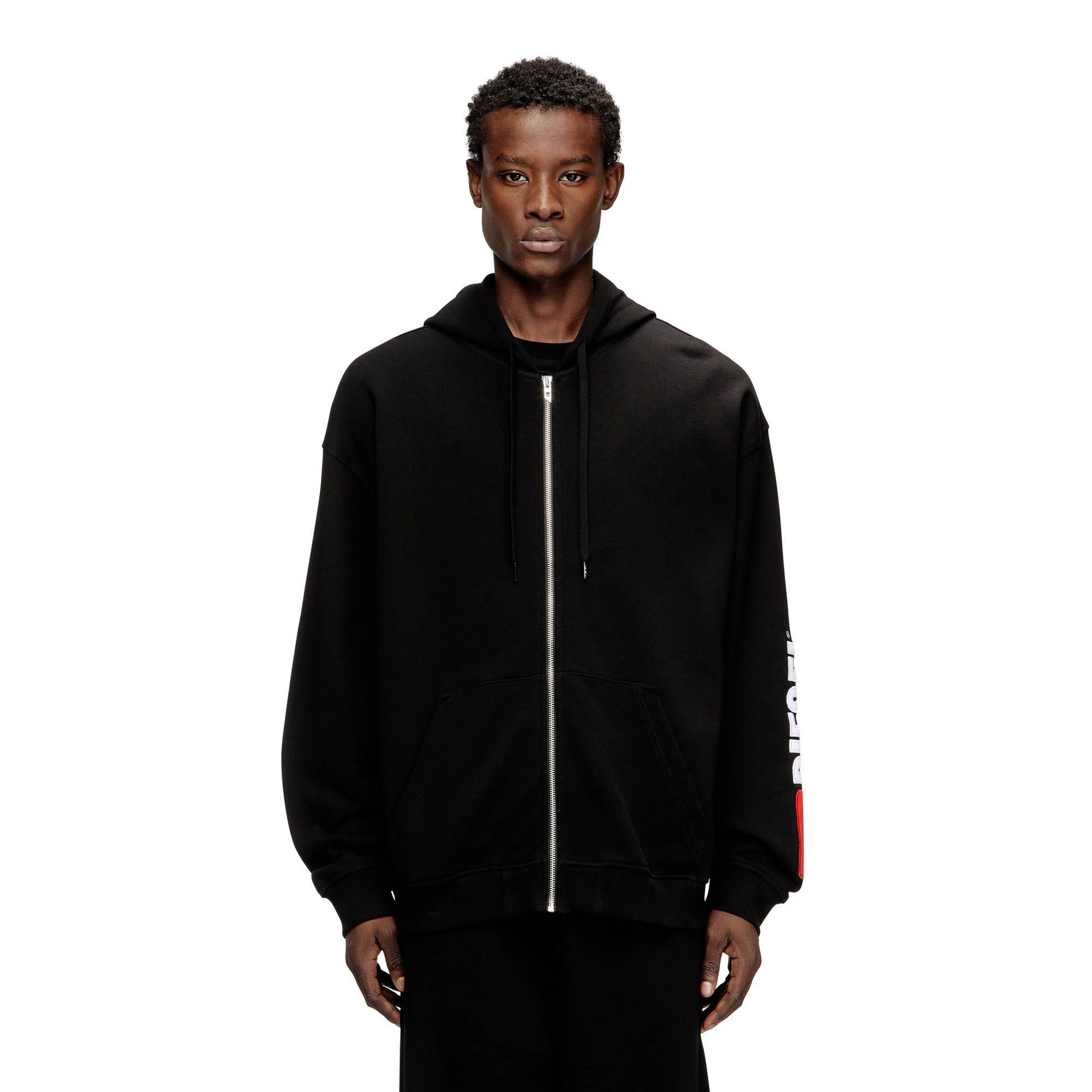 Diesel Sweatshirt Herren Sweatjacke Baumwolle S-BOXT-HOOD-ZIP-DIV