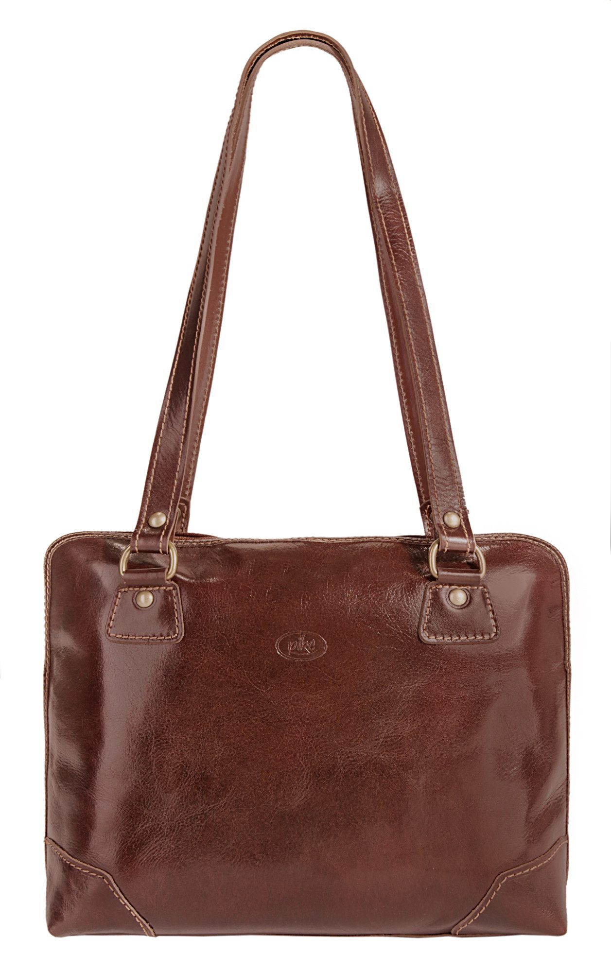 Piké Henkeltasche, echt Leder, Made in günstig online kaufen