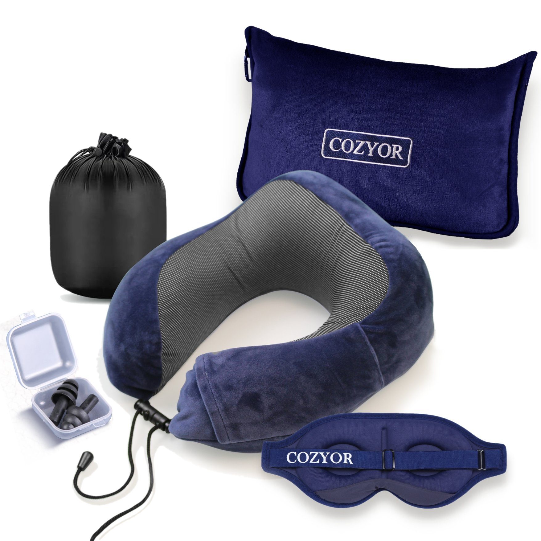 Cozyor Nackenstützkissen Memory Nackenkissen mit verstellbarem günstig online kaufen