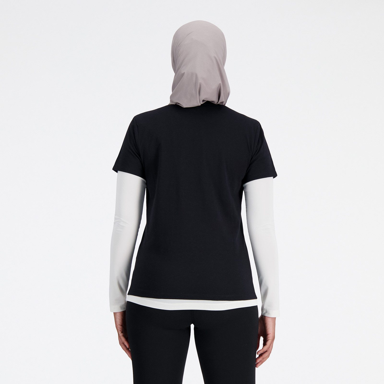 New Balance Laufshirt Sport Essentials Heathertech T-Shirt mit Label günstig online kaufen