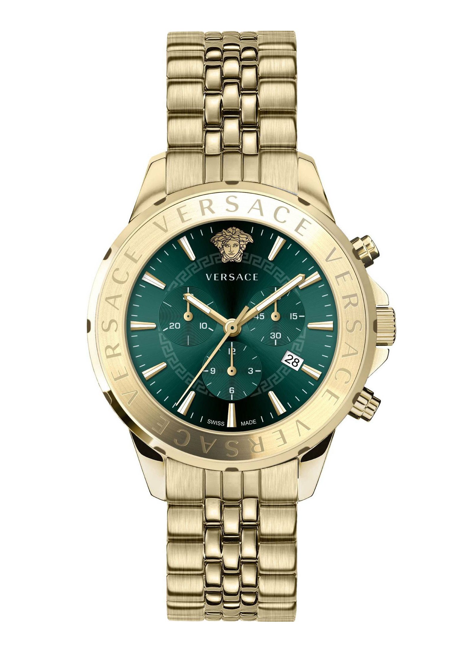 Versace Quarzuhr Analoguhr für Herren, (1-tlg)