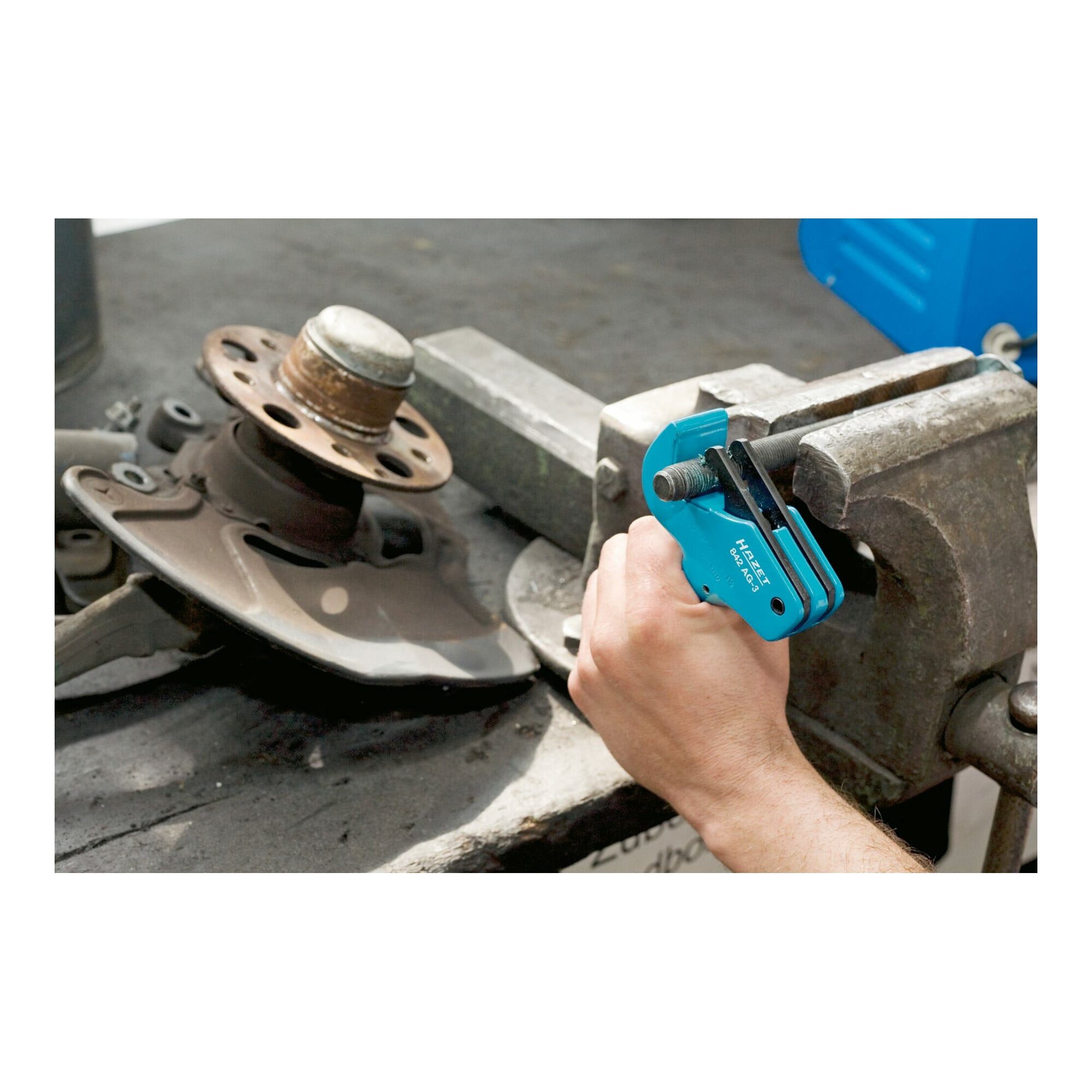 HAZET Gewindebohrer HAZET Universal-Gewinde-Nachschneider 842AG-3