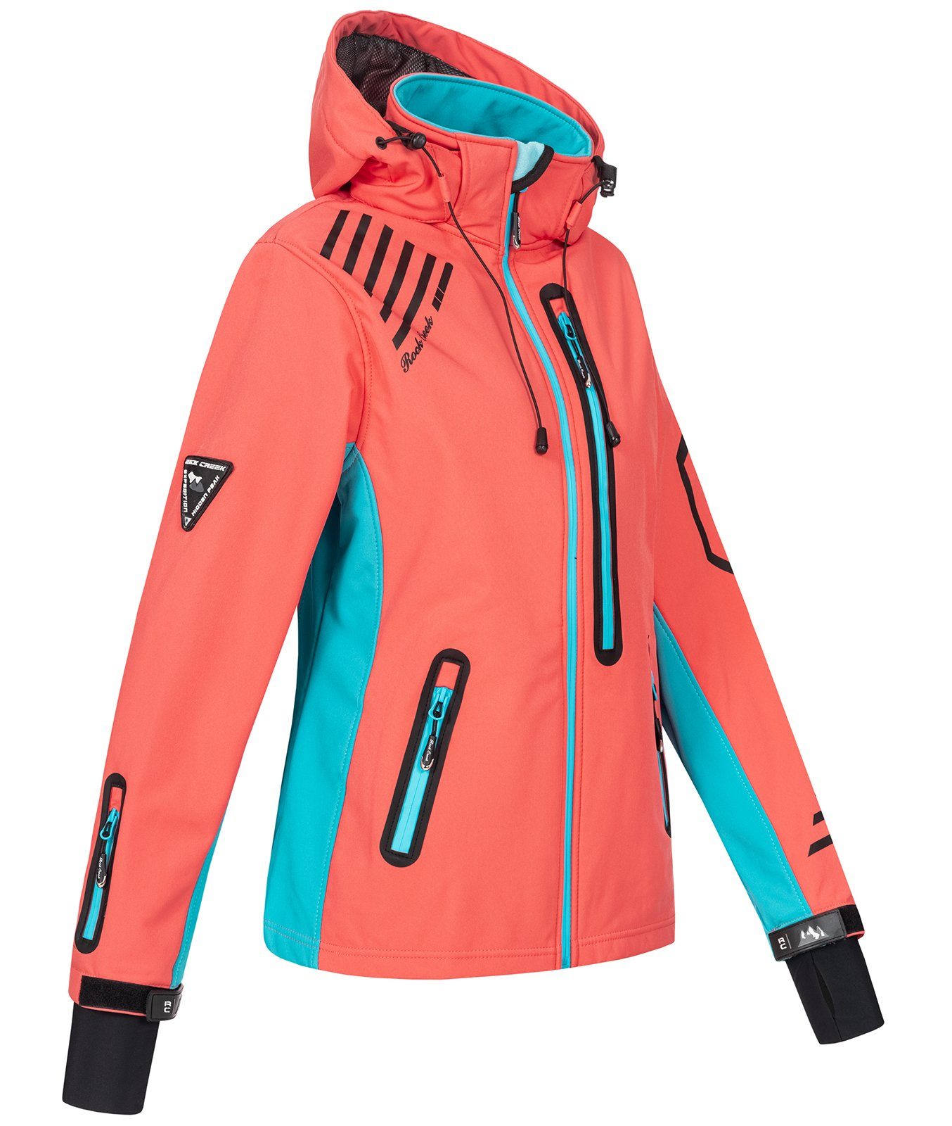 Rock Creek Softshelljacke Damen Softshelljacke Wanderjacke D-402