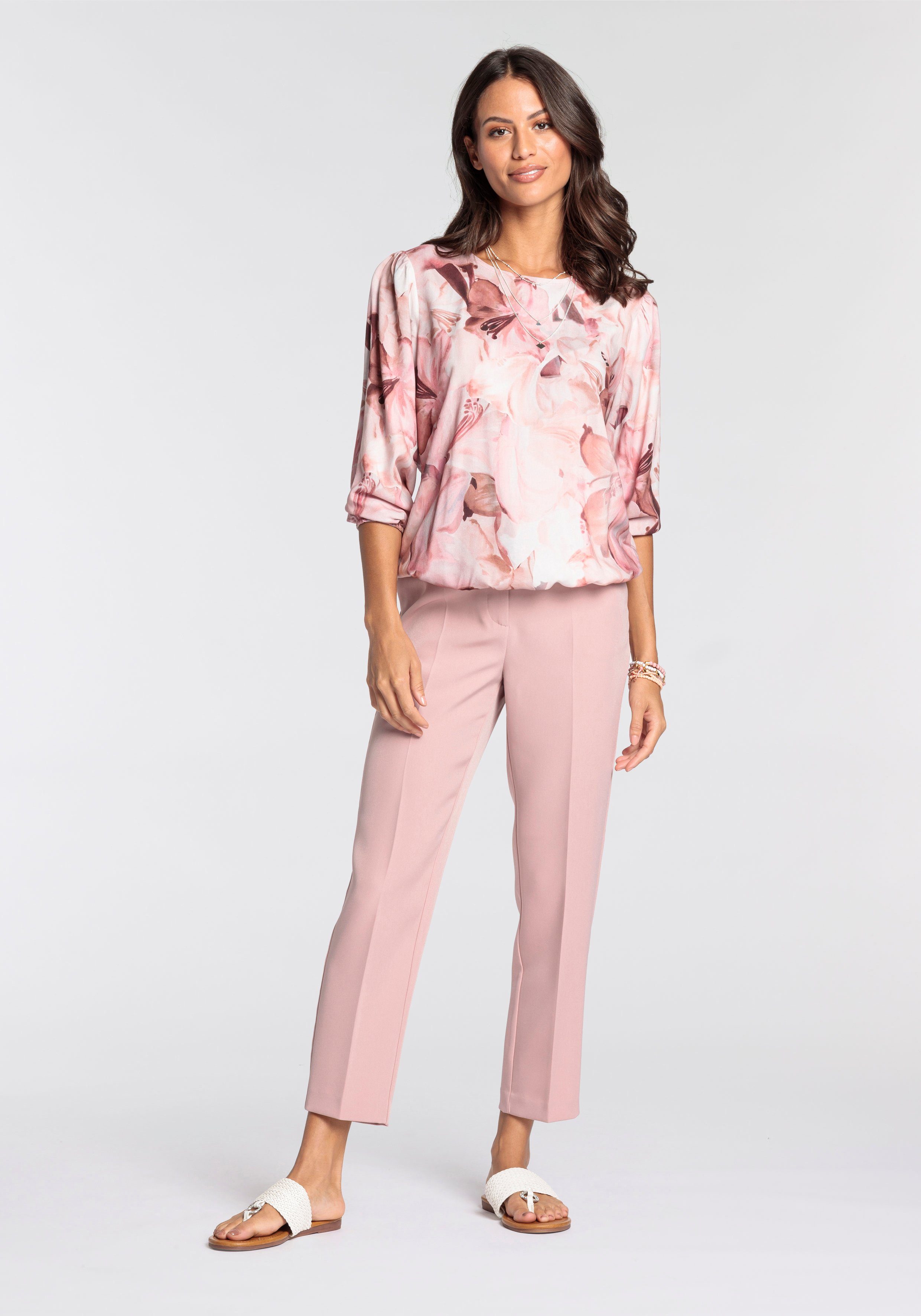 Laura Scott crease-trimmed suit trousers