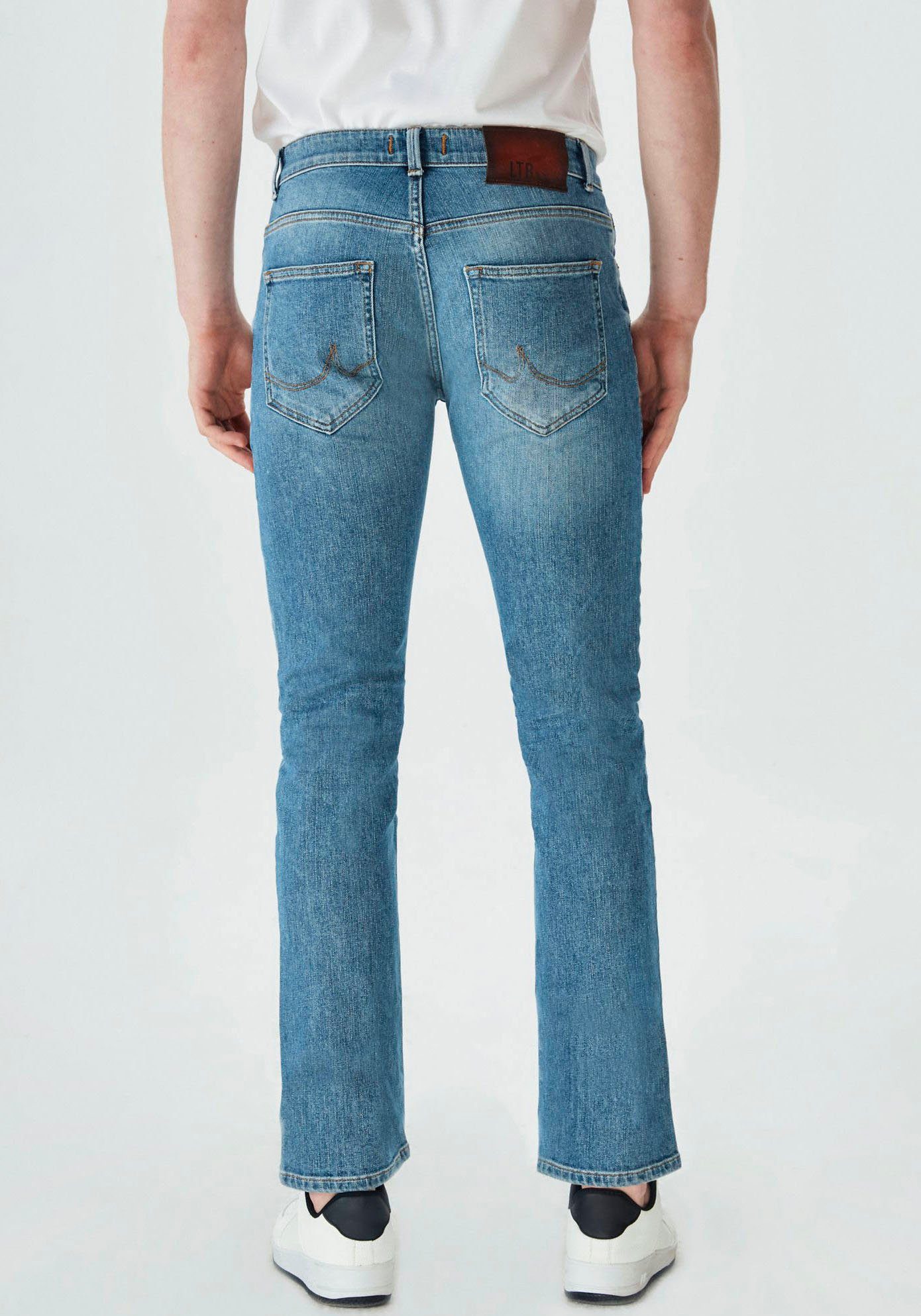 Straight-Jeans LTB wash aiden