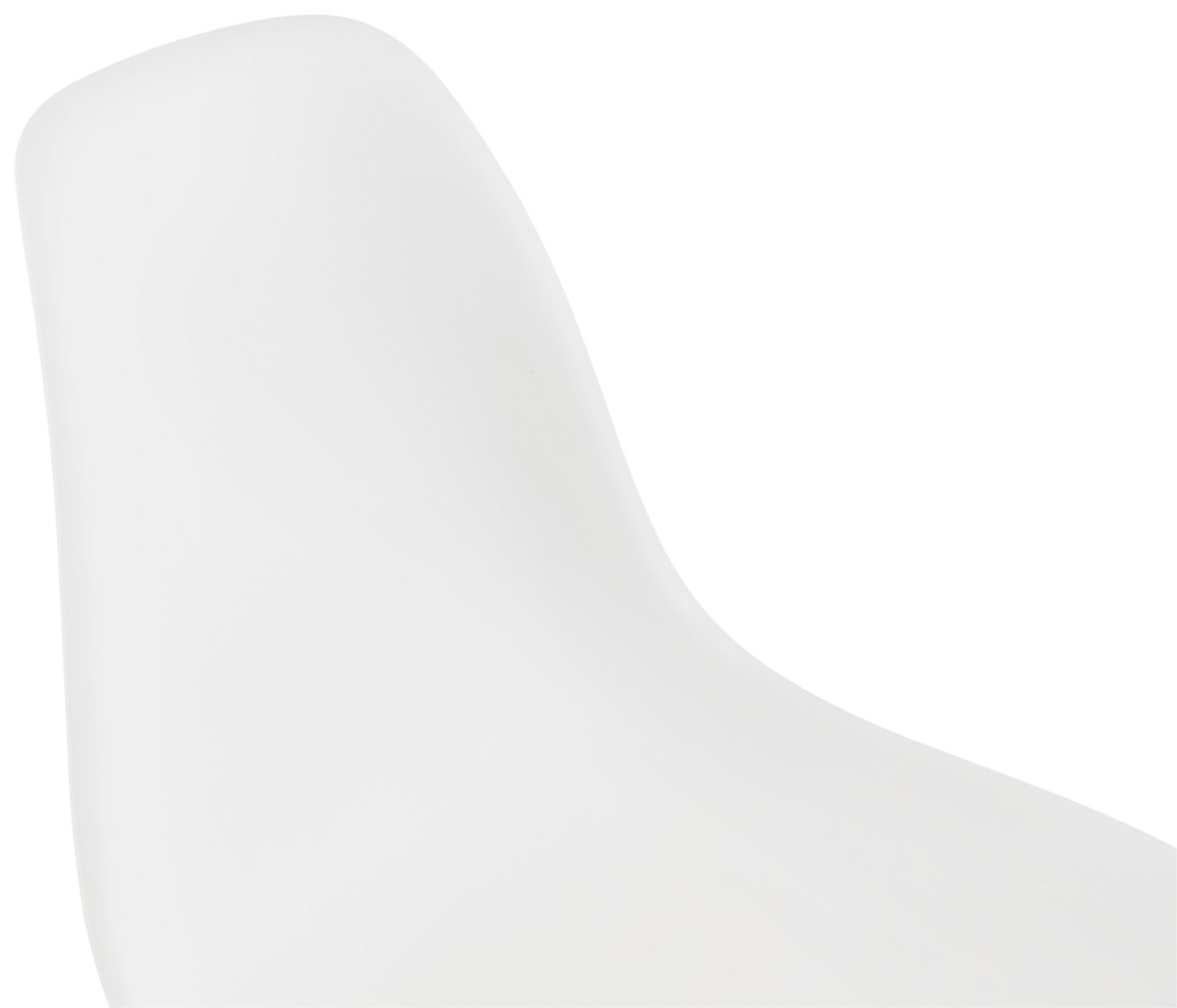 Weiß Esszimmerstuhl DORIS Design Reinweiß | Kokoon