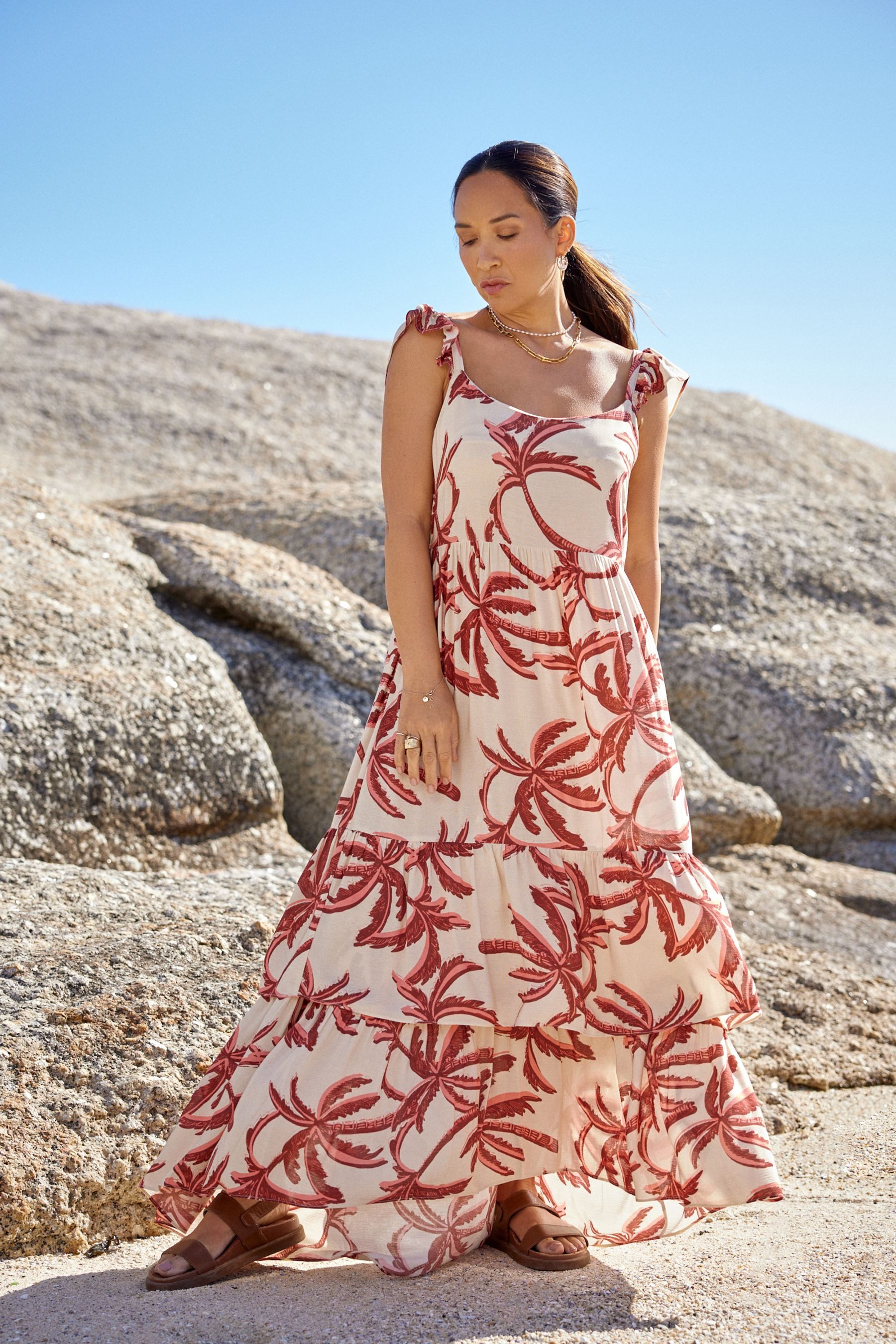 Myleene Klass Sommerkleid Myleene Klass Gestuftes günstig online kaufen