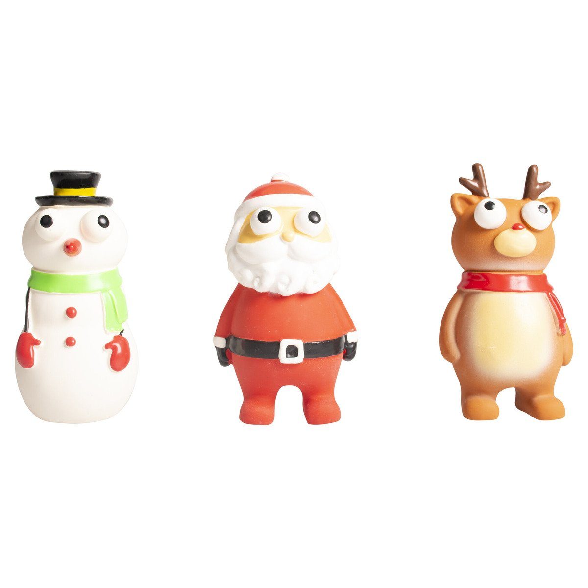 DUVO+ Tierquietschie Hundespielzeug Xmas Latex Mix mit großen Augen günstig online kaufen