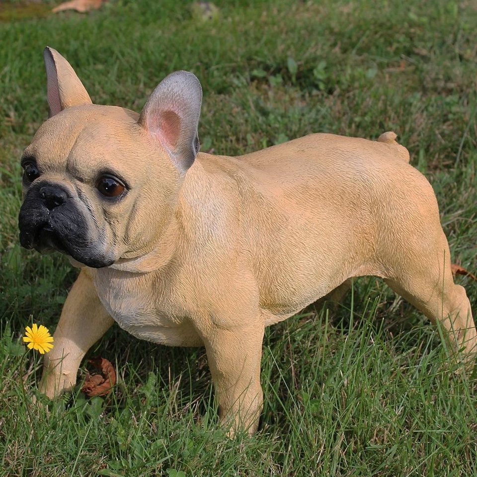 colourliving Tierfigur Hunde Figur Französische Bulldogge Figur
