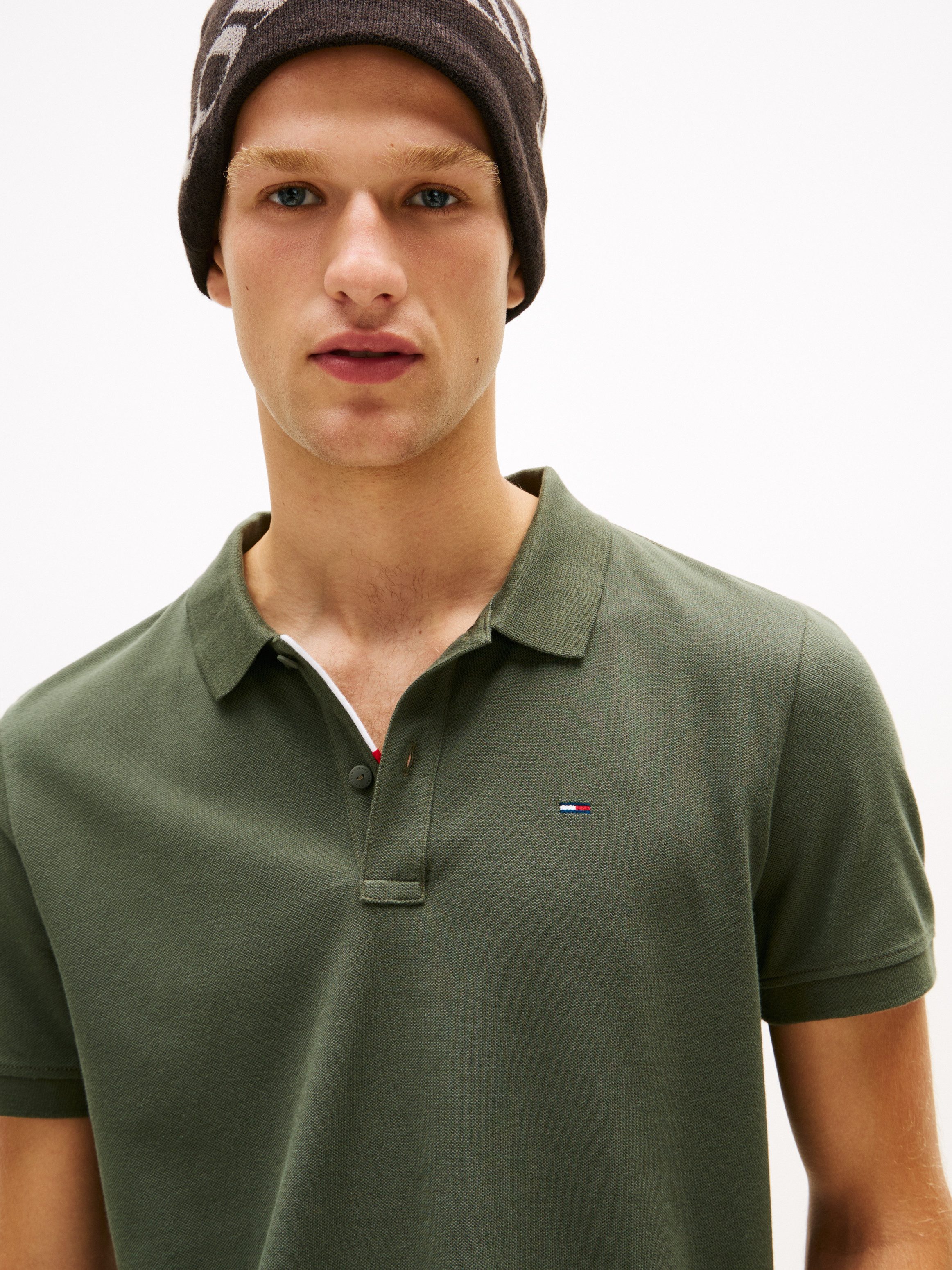 Tommy Jeans Poloshirt TJM SLIM PLACKET POLO EXT günstig online kaufen