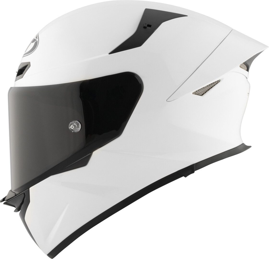 KYT Motorradhelm TT-Revo Plain Helm, Pinlock, Ratschenverschluss, Spoiler, ECE 22.06