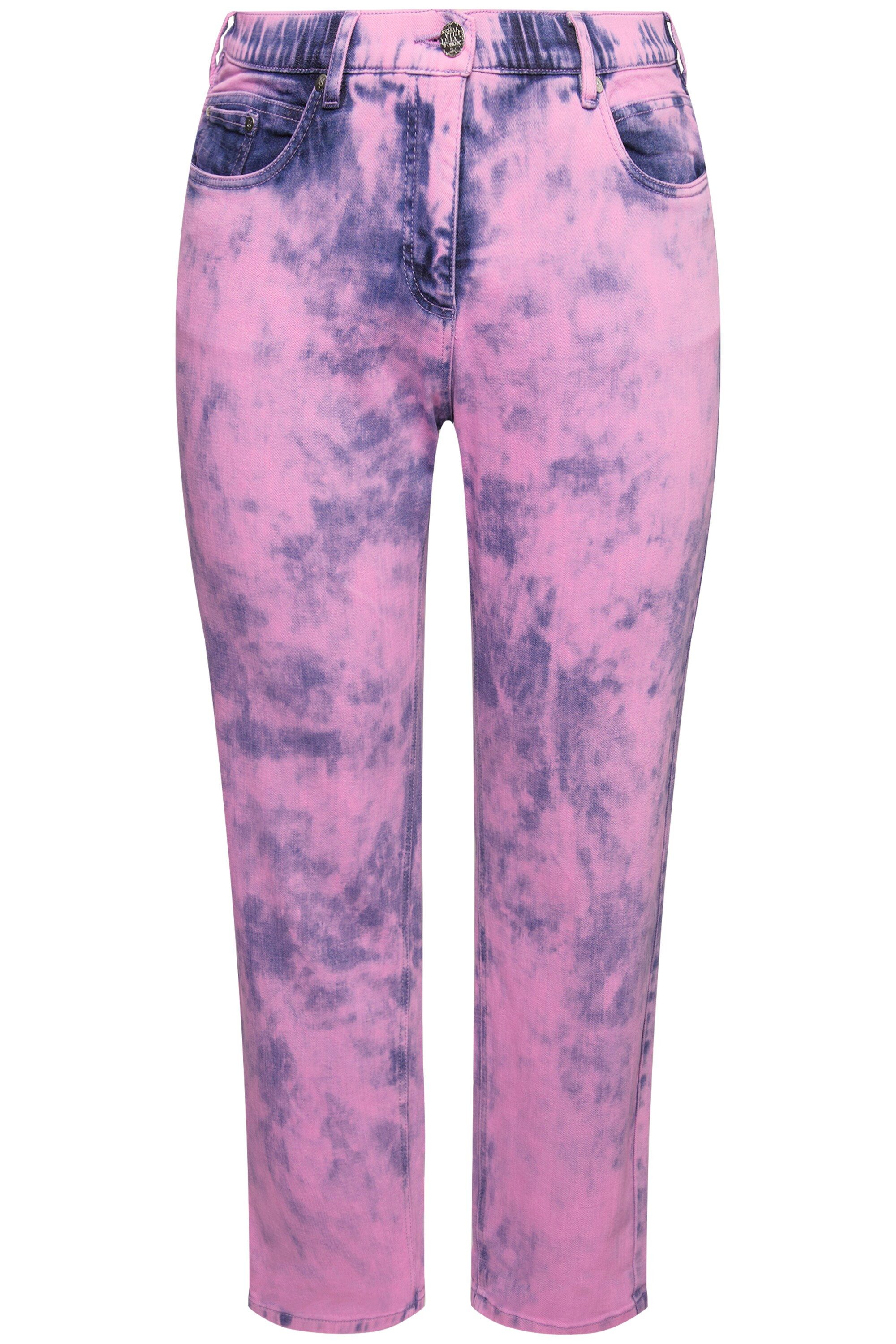 Ulla Popken Regular-fit-Jeans Boyfriend-Jeans Stretch weites Bein günstig online kaufen