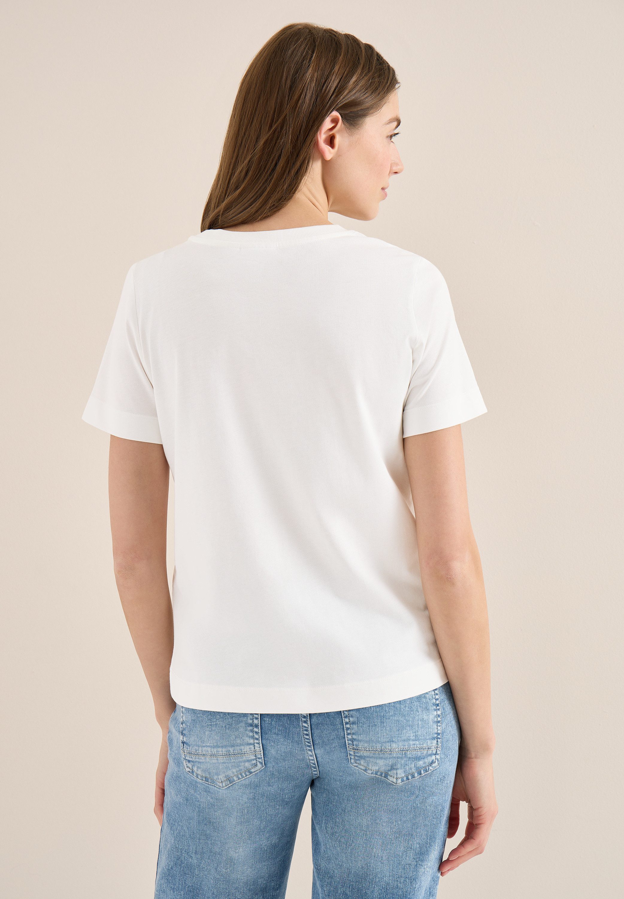 CECIL Print-Shirt aus reiner Baumwolle günstig online kaufen