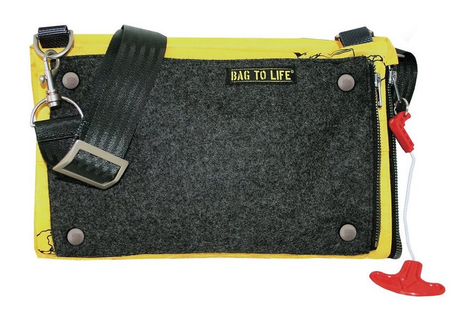 Bag to Life Umhängetasche Cosmopolitan Multibag, aus recyceltem Material