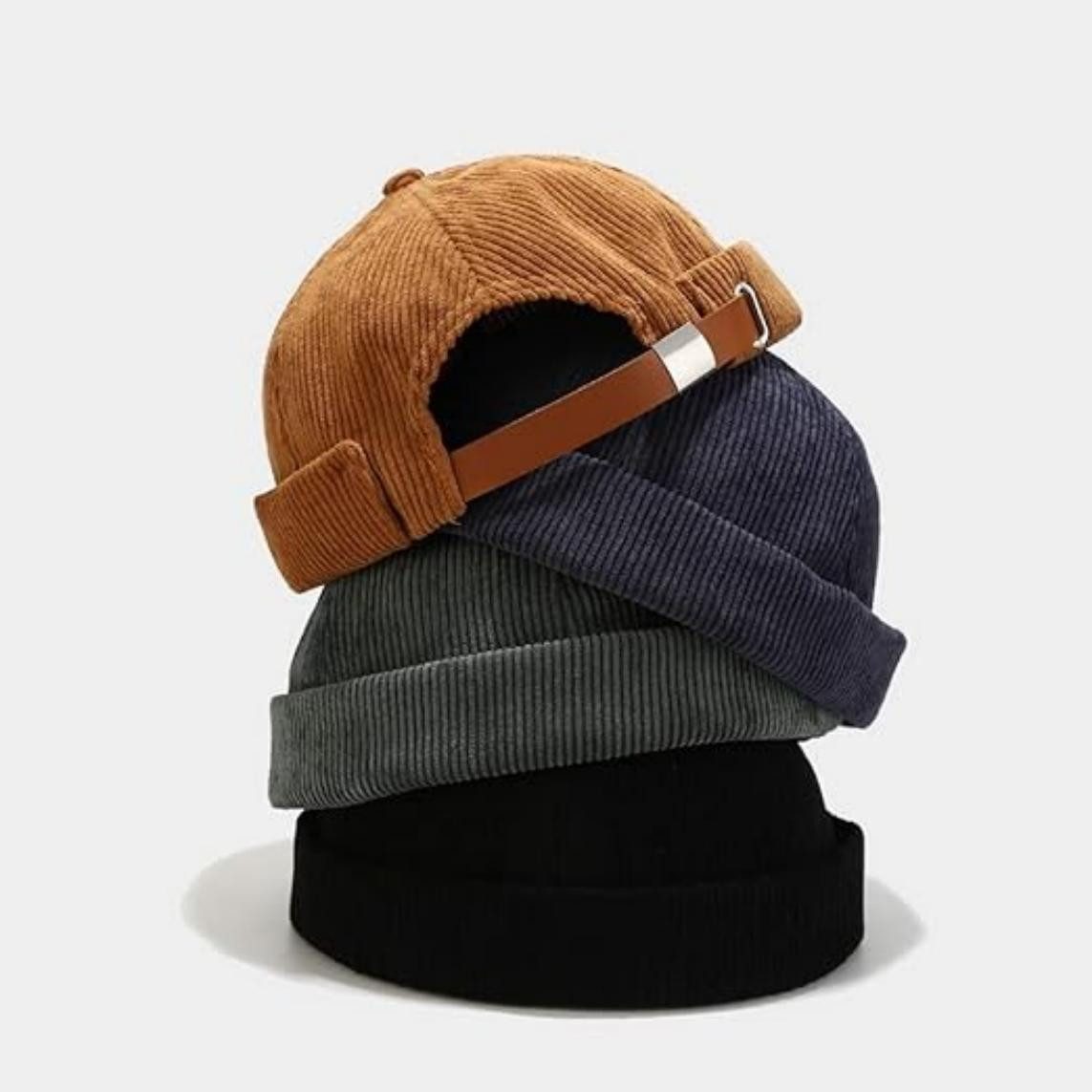 Zaewry Dockermütze Kappe Docker Cap MüTZE Hut Kopftuch Fischermütze