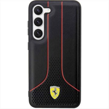 Ferrari Handyhülle Ferrari Hardcase Hülle Cover Perforated 296 P für Galaxy S23 Plus Case