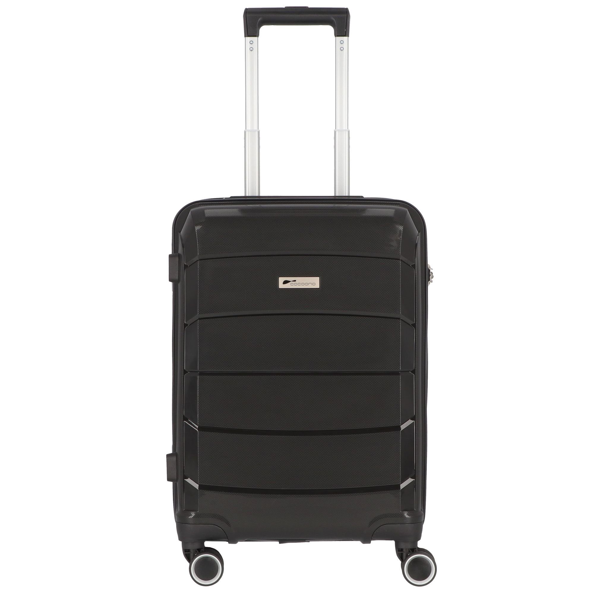 cocoono Handgepäck-Trolley Cagliari, 4 Rollen, Polypropylen