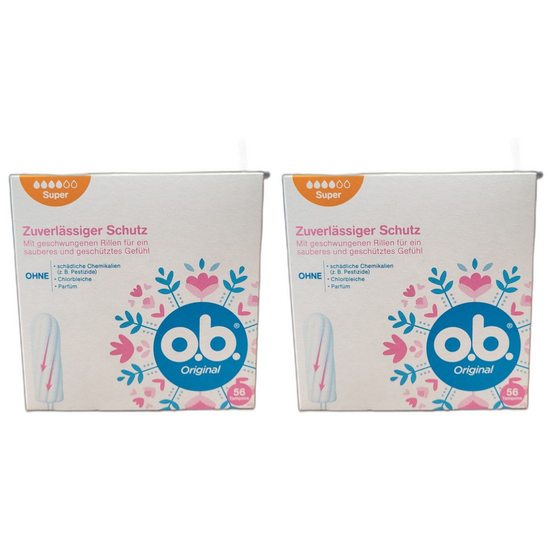 Tampons 2 x ob Original Super 56er