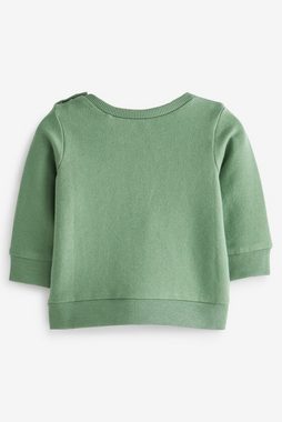Next Umstandsshirt Sweatshirt-Set aus Baumwolle für Mutter und Baby (2-tlg)
