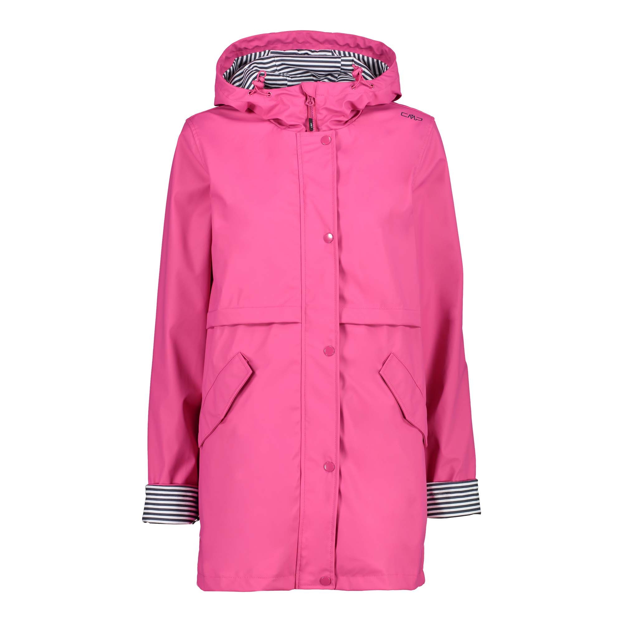 Regenjacke CMP Damen Regenjacke Woman Rain Jacket Fix Hood 30X9736