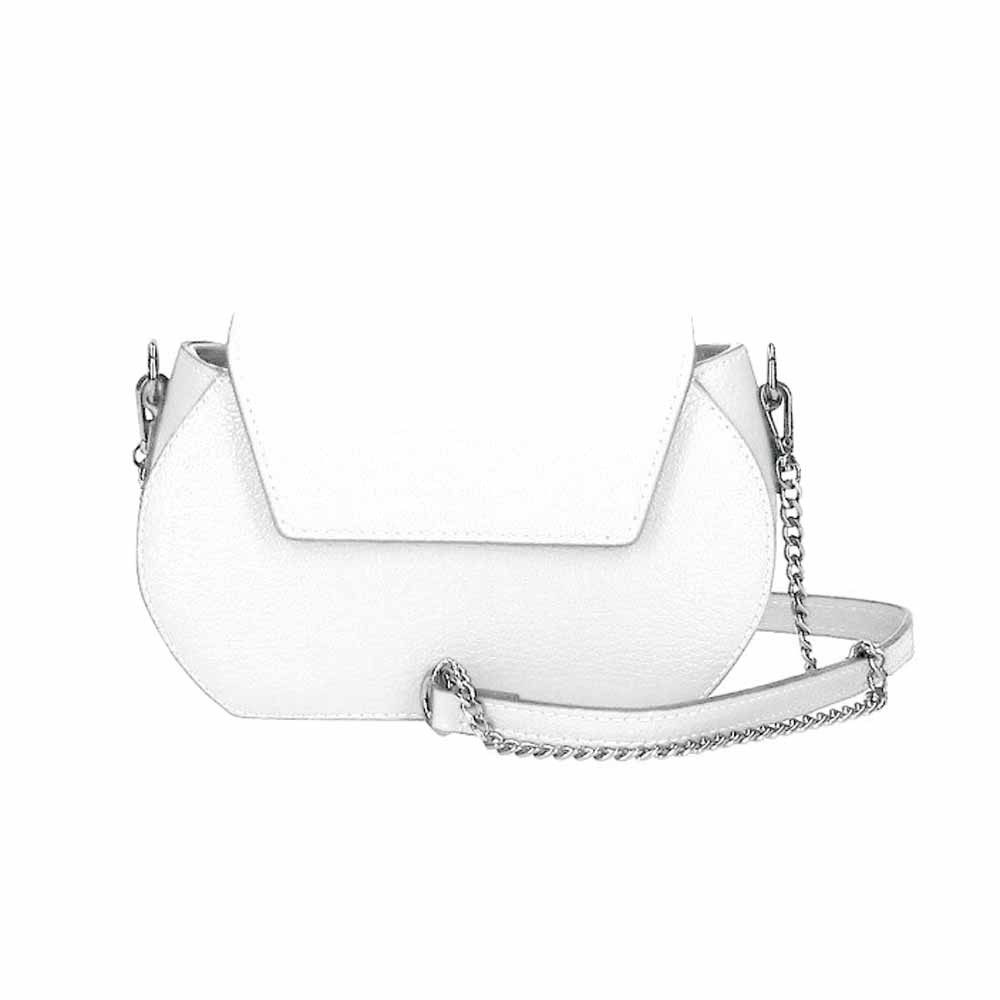 Schultertasche Made in Italy Damen Leder Tasche CrossOver