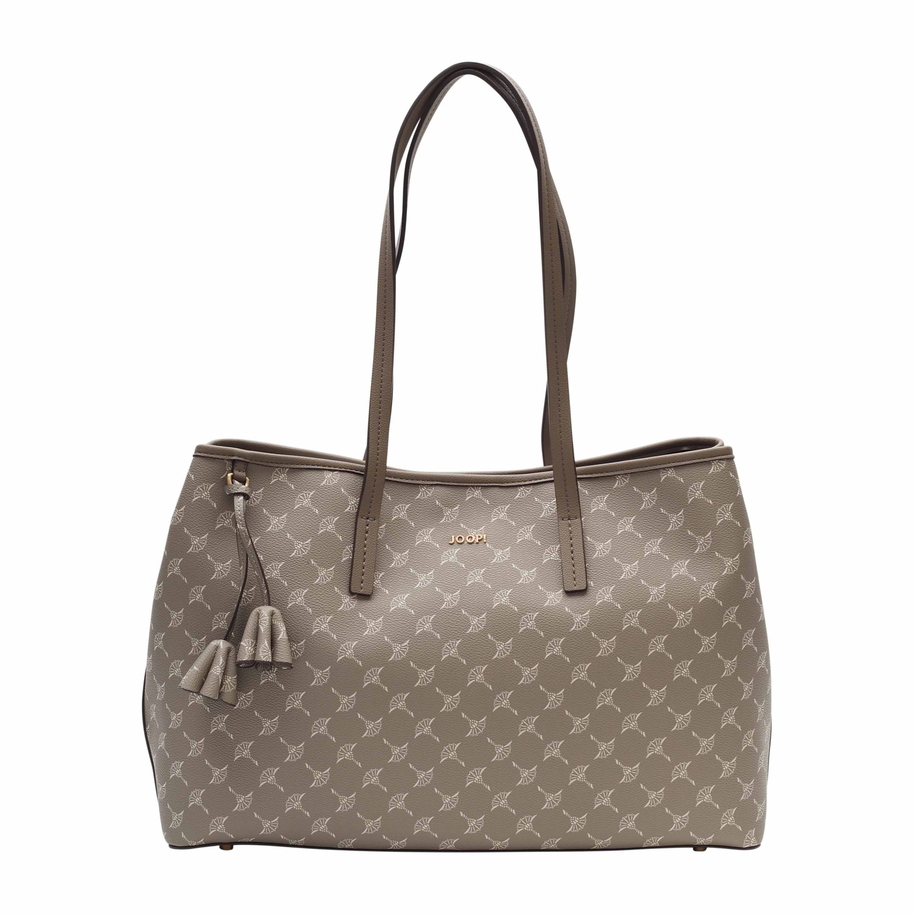 JOOP! Shopper cortina 1.0 imogen shopper lho, Damen Handtasche, Schultertasche, Umhängetasche mit modischen Quasten