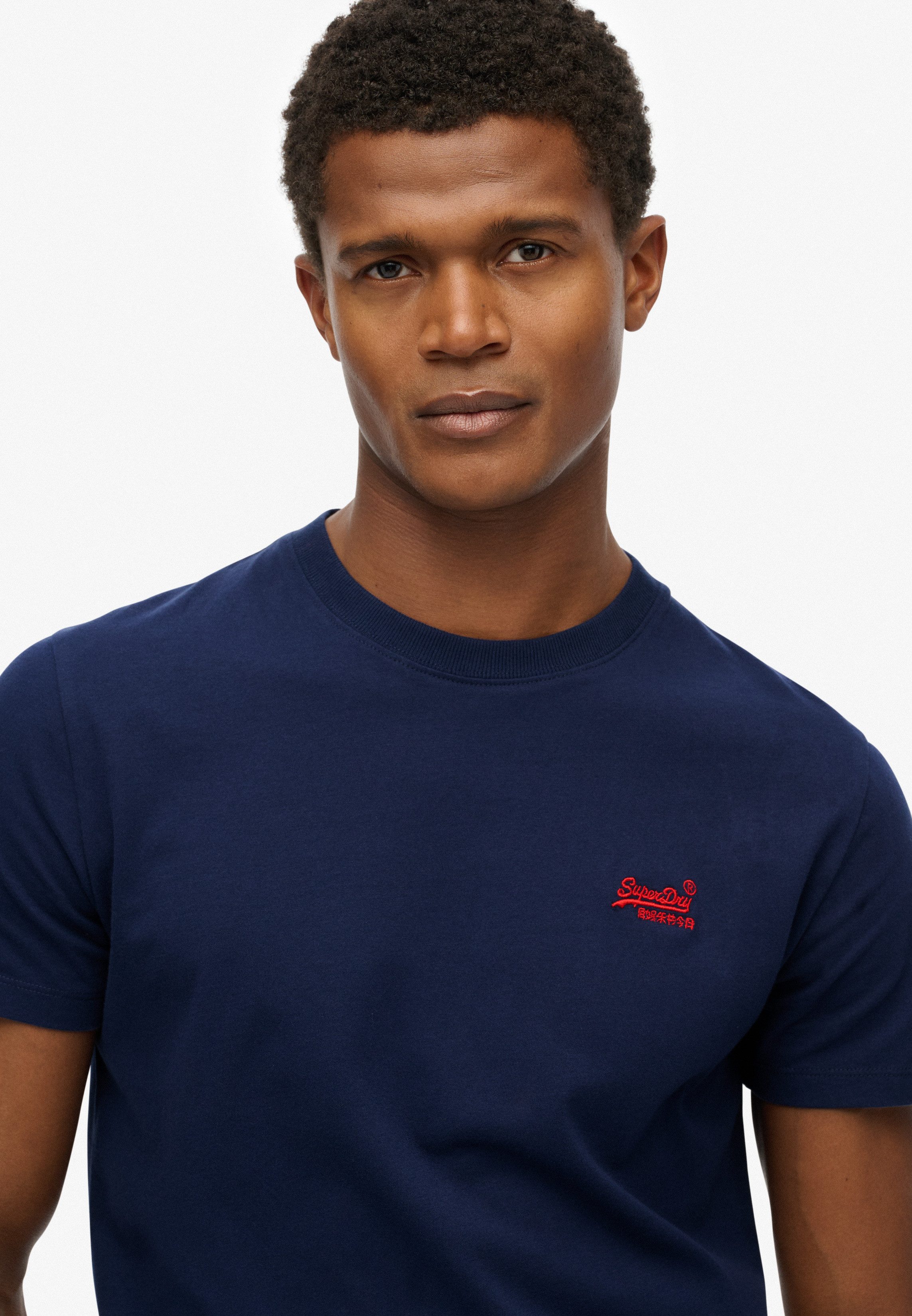 Superdry Rundhalsshirt ESSENTIAL LOGO EMB TEE günstig online kaufen