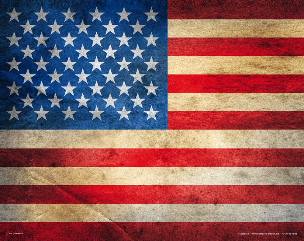 Mauspad Vintage USA - Mousepad - Mousepad