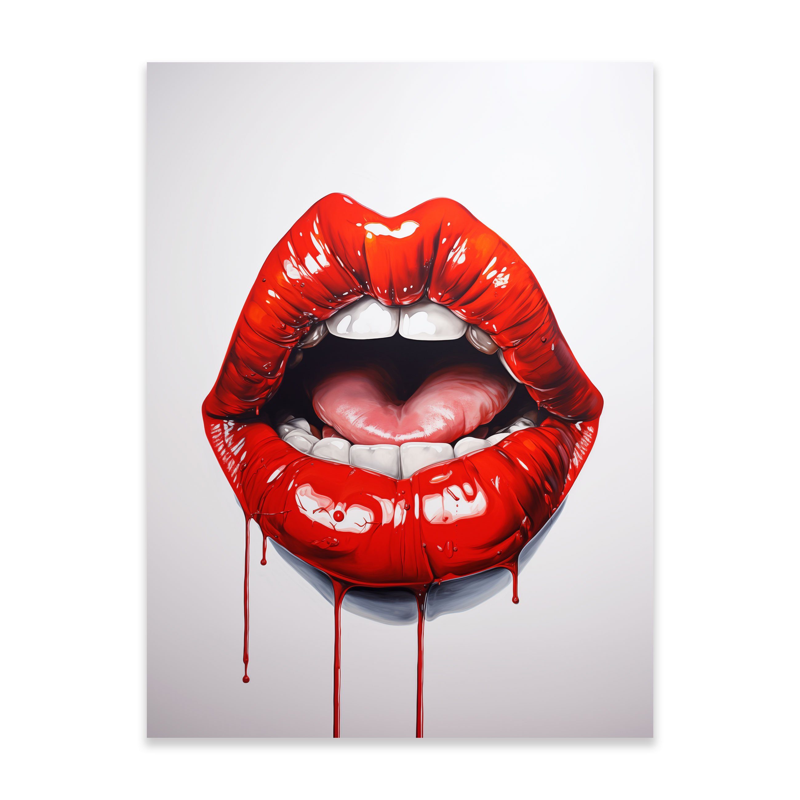 Wallarena Poster Natur - Mehrfarbig - Leinwand - Wohnzimmer, Natur
