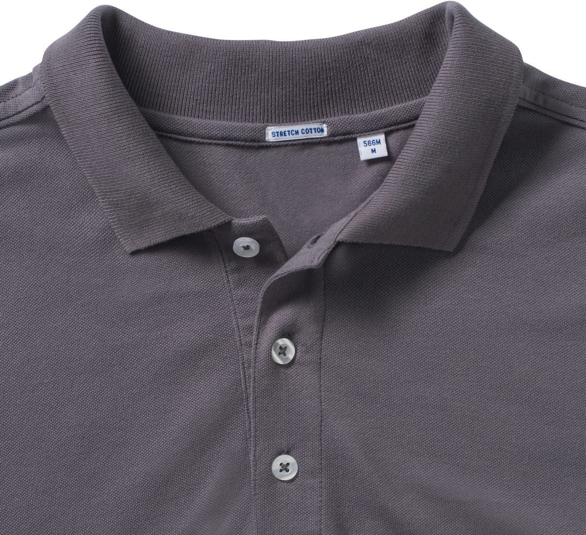 Russell Poloshirt Herren Stretch Polo Shirt / längere Ausführung