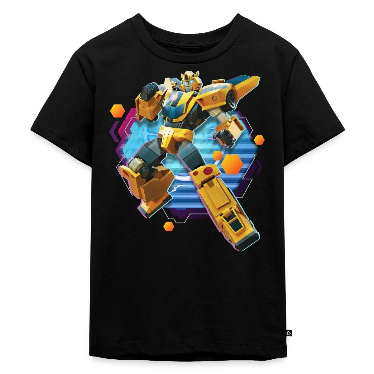 Spreadshirt T-Shirt Transformers Earth Spark Bumblebee Autobot Kinder Premium T-Shirt (1-tlg)