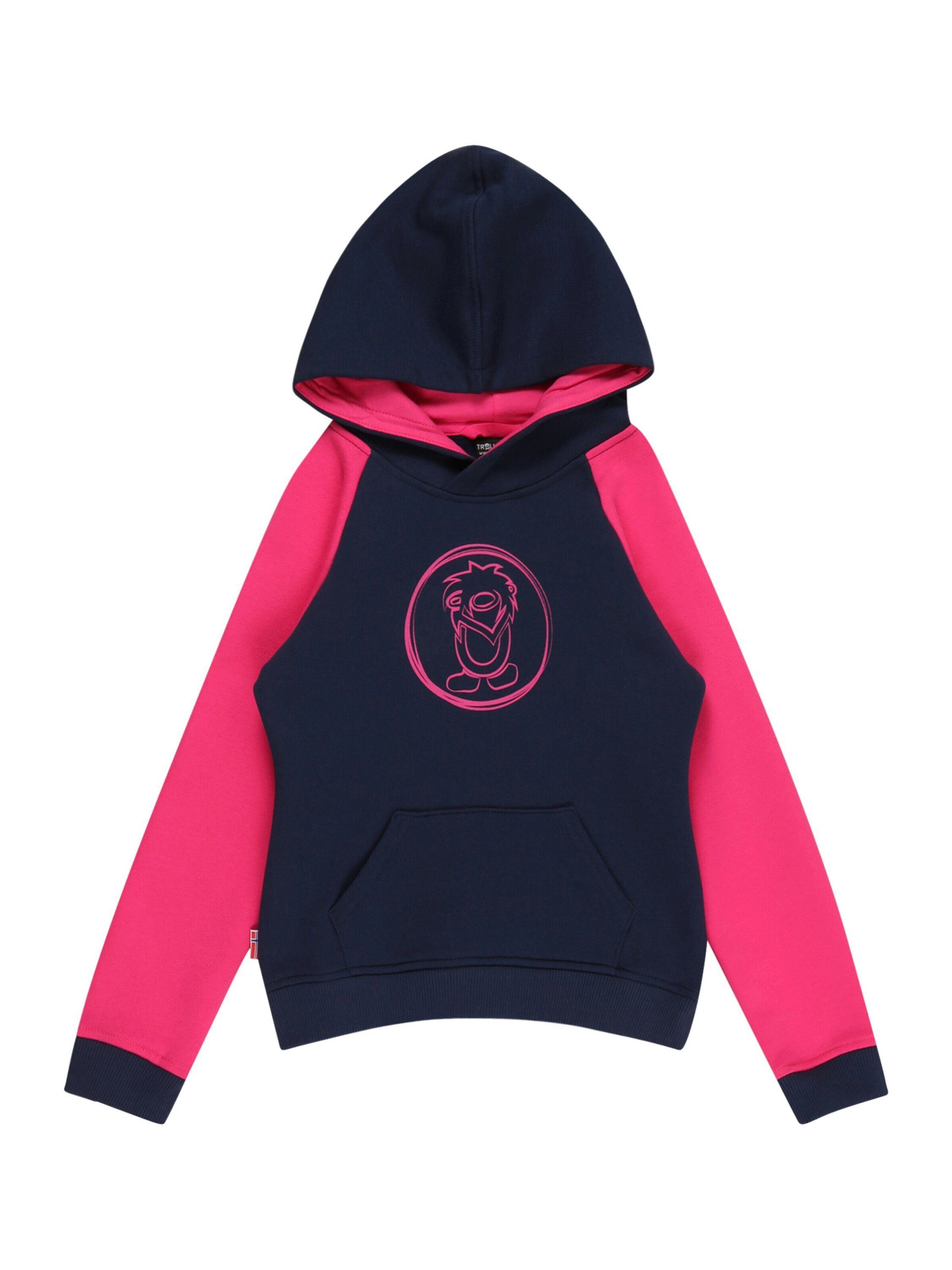 TROLLKIDS Sweatshirt (1-tlg) Weiteres Detail Marineblau/Pink