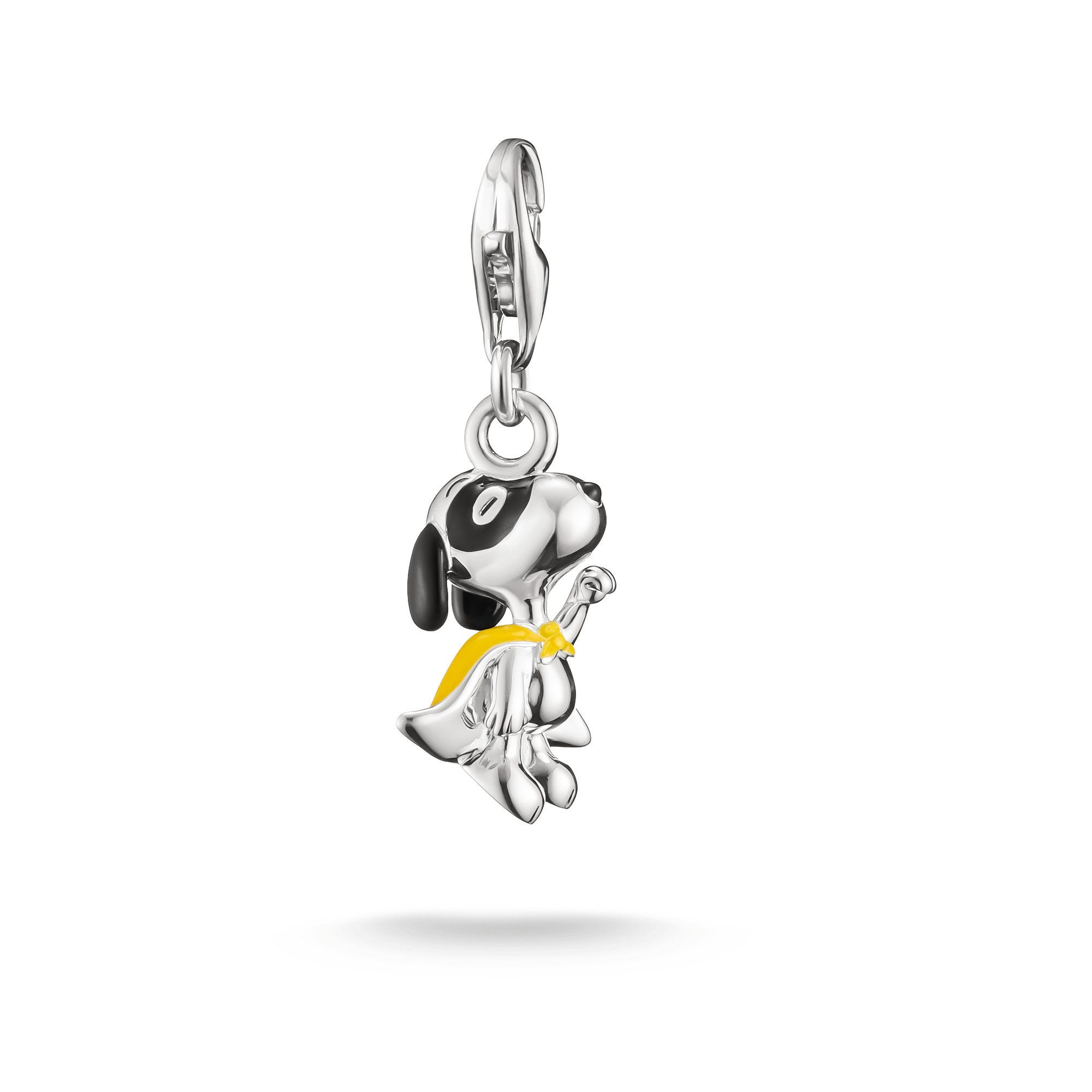 THOMAS SABO Charm-Einhänger THOMAS SABO x Peanuts Snoopy als Superheld Charm - Original, Emaille
