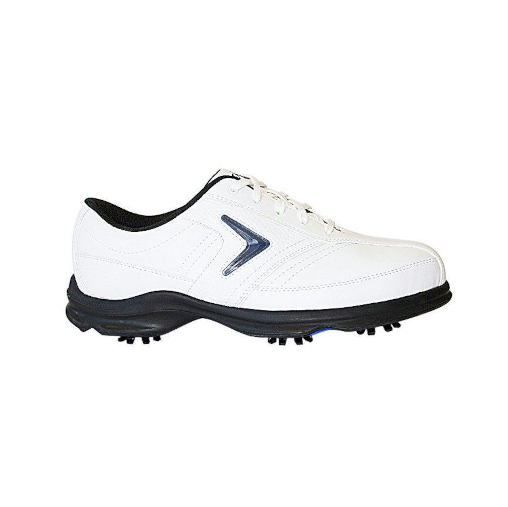 Callaway Callaway Golfschuh Chev Tech Saddle Spikes Weiß Junioren Golfschuh