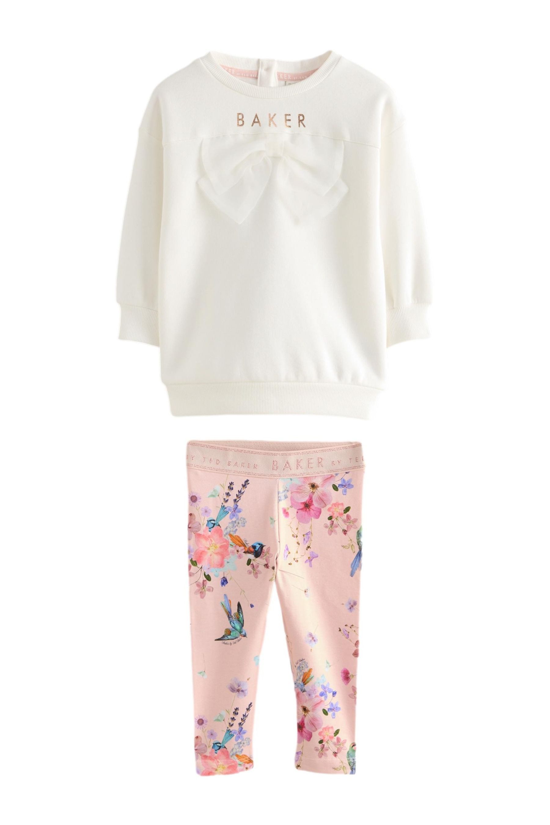 Baker by Ted Baker Top & Leggings Baker by Ted Baker Langes Sweatshirt und Leggings (2-tlg)