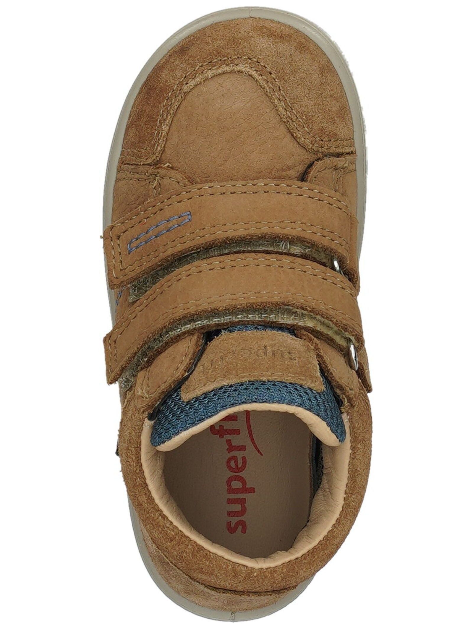 Superfit Halbschuhe Leder/Textil . Klettschuh