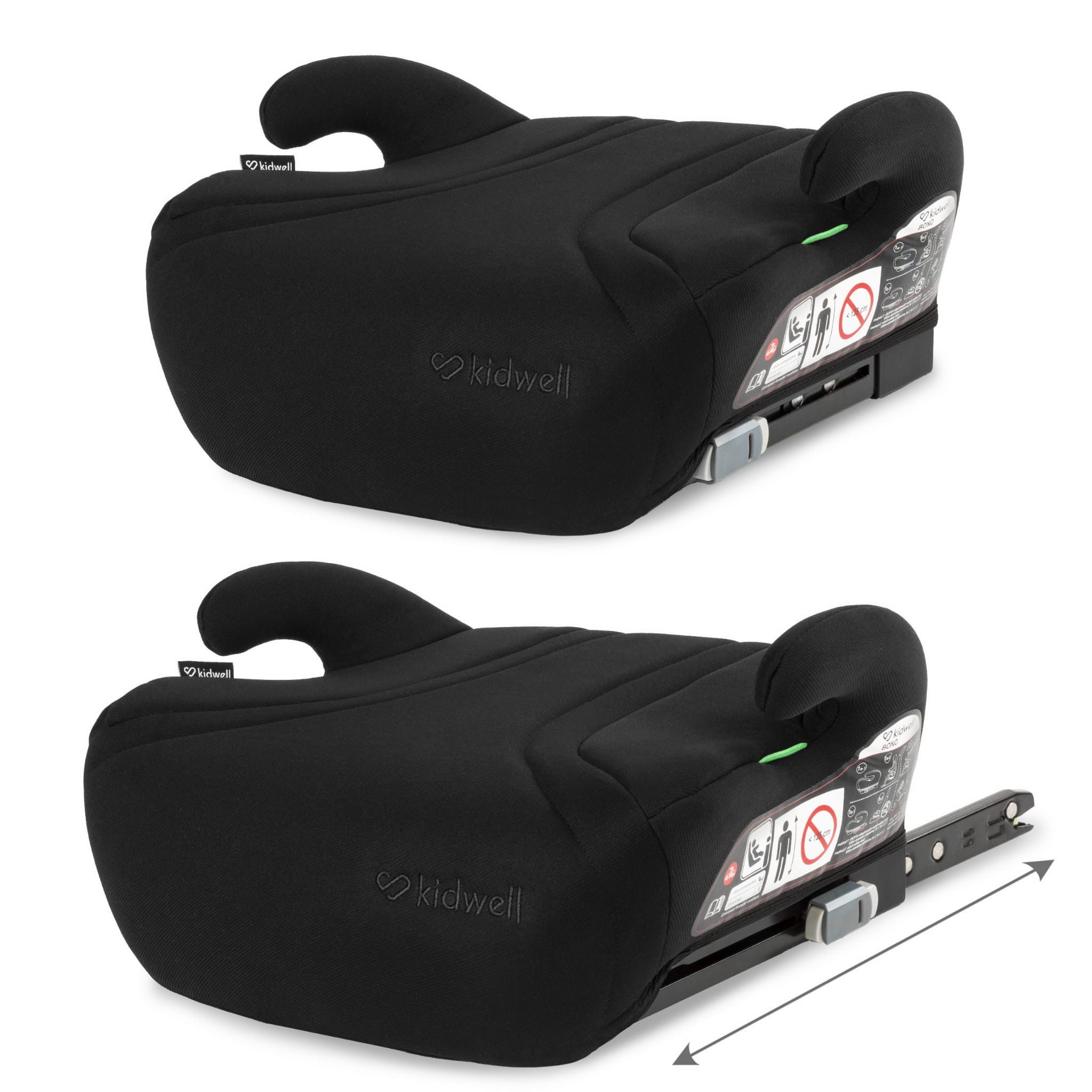 COIL Autokindersitz Kindersitzerhöhungen, Kindersitz, Sitzerhöhung, ab: 6 Jahren, bis: 12 Jahren, ISOFIX, EPE-Schaum, Kindergröße: 125-150 cm