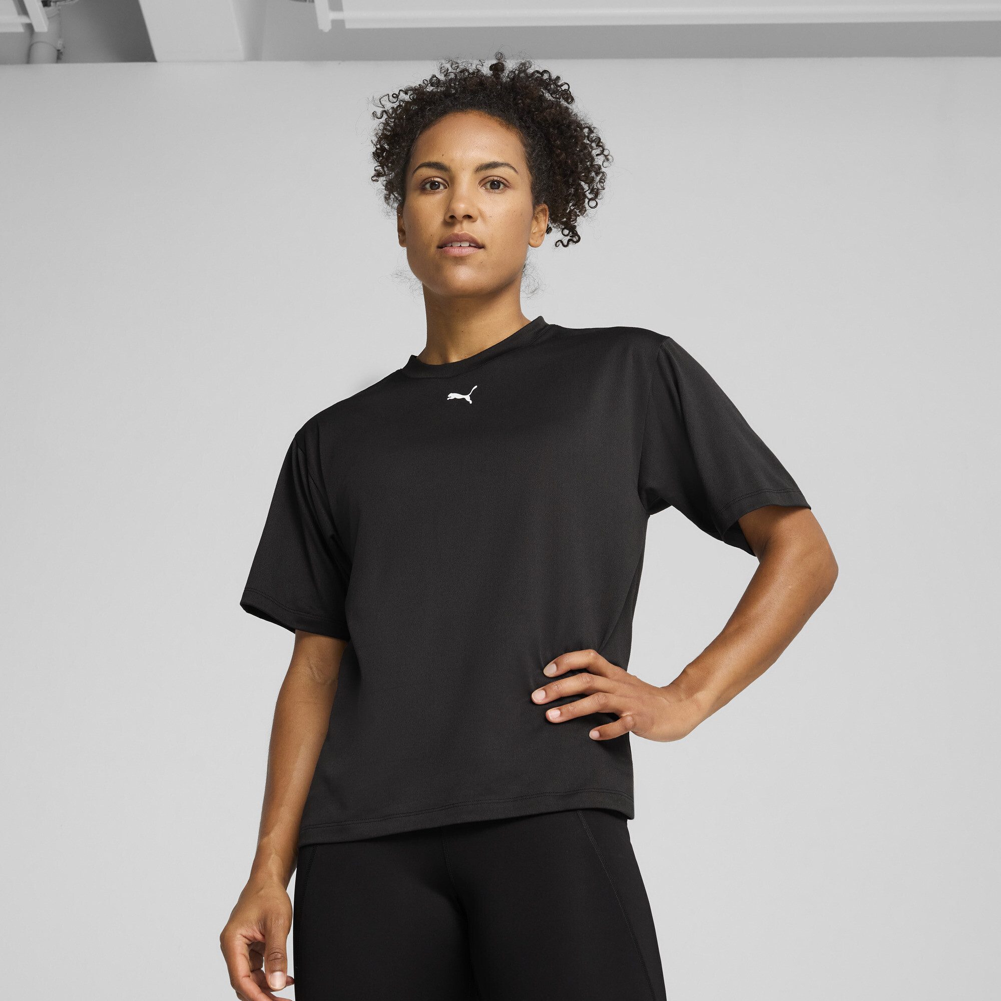 PUMA Trainingsshirt Train All Day Essentials Relaxed T-Shirt Damen günstig online kaufen