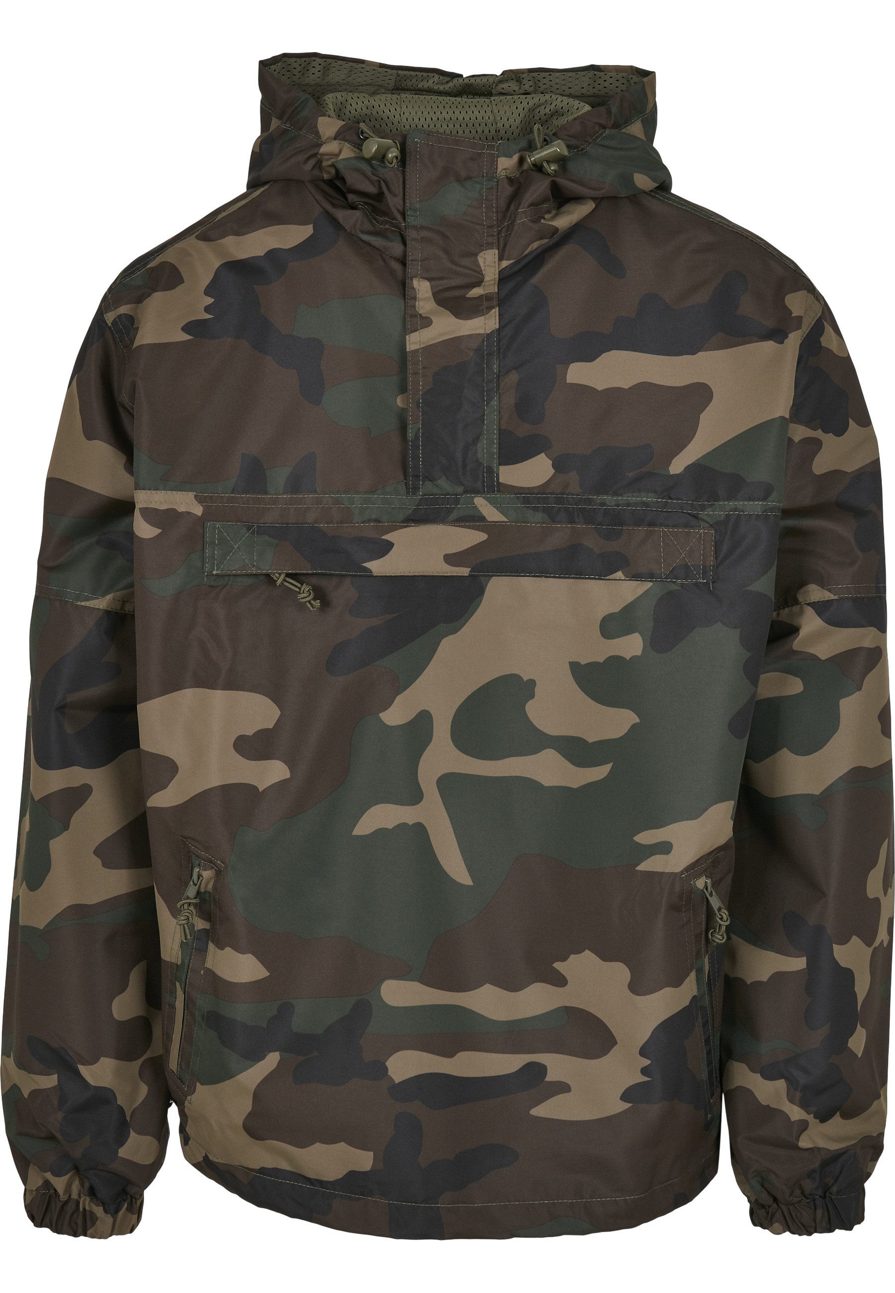 Brandit Allwetterjacke Brandit Herren Summer Pull Over Jacket (1-St)