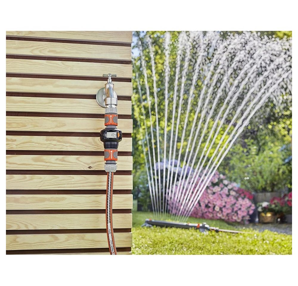 Thumbnail - GARDENA Wasserzähler AquaCount - Wasserzähler - grau/orange