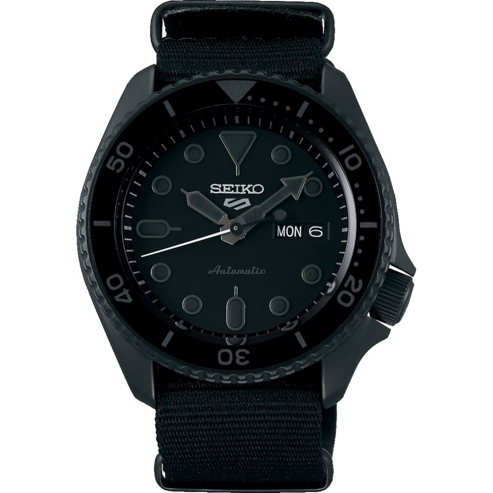 Seiko Luxusuhr Herrenuhr SRPD79K1 Schwarz