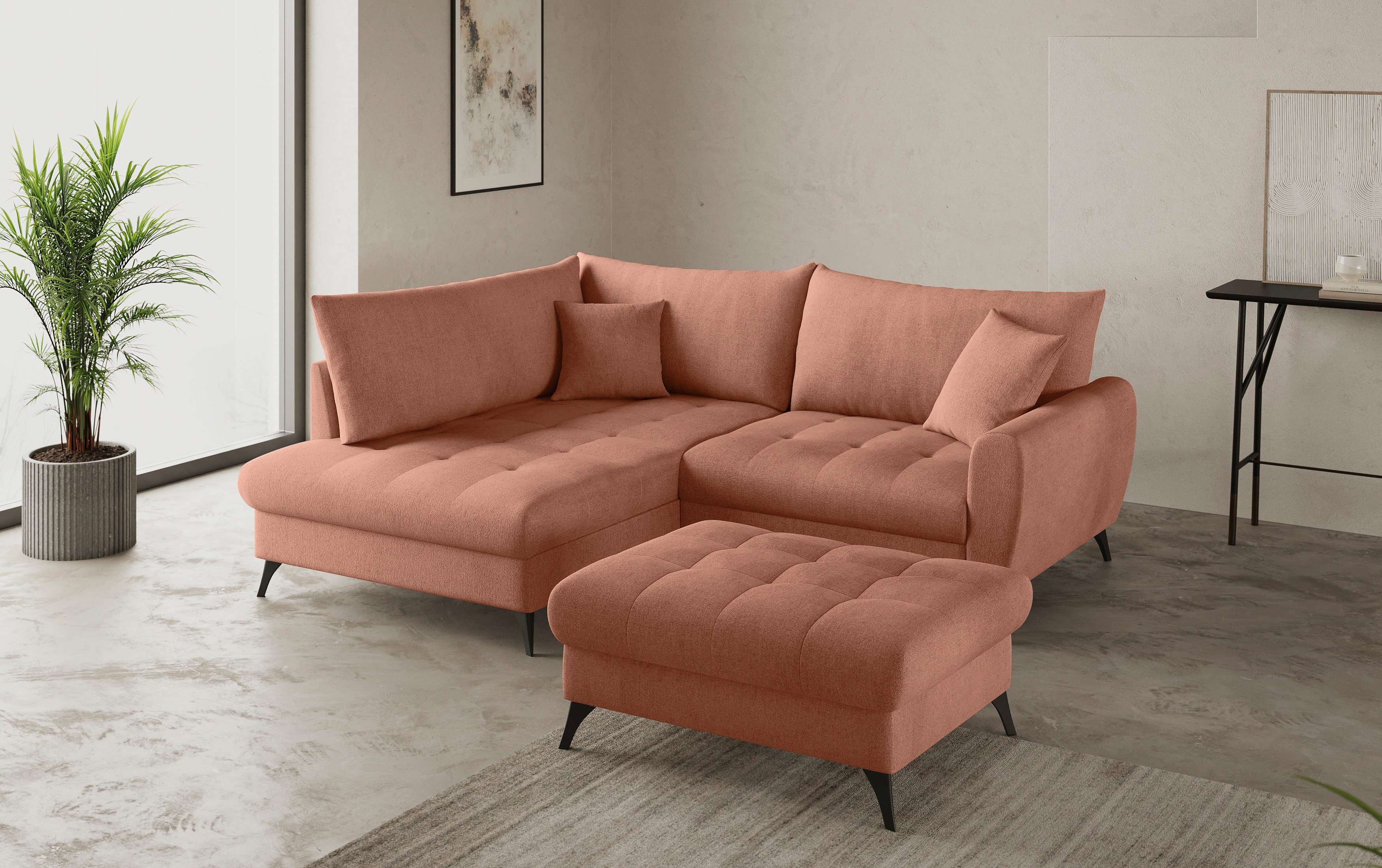 Mr. Couch Hockerbank "Blackburn II" Passend zu der Garnitur, mit Kaltschaum günstig online kaufen