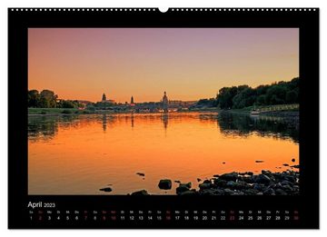 CALVENDO Wandkalender Dresden (Premium, hochwertiger DIN A2 Wandkalender 2023, Kunstdruck in Hochglanz)