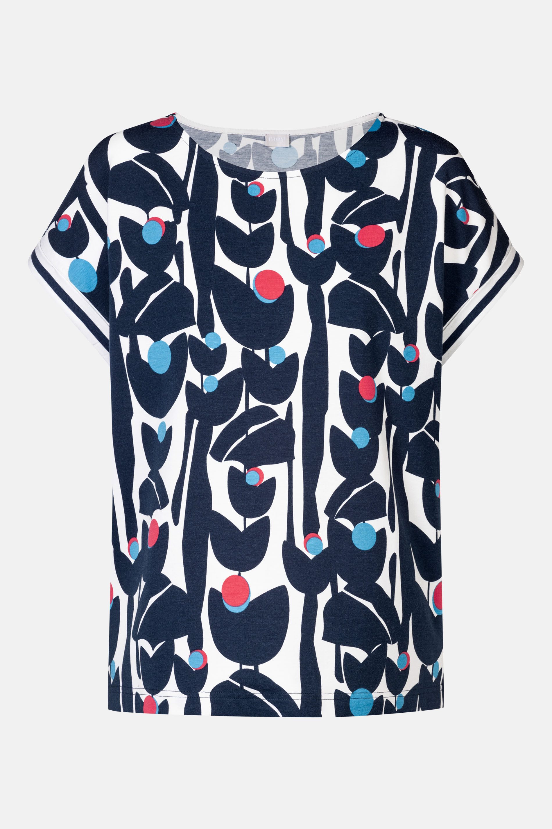 Mey Pyjamaoberteil Mey Damen T-Shirt Serie Flower Jungle (1-tlg)