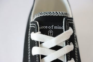 piece of mind. Black Sneaker