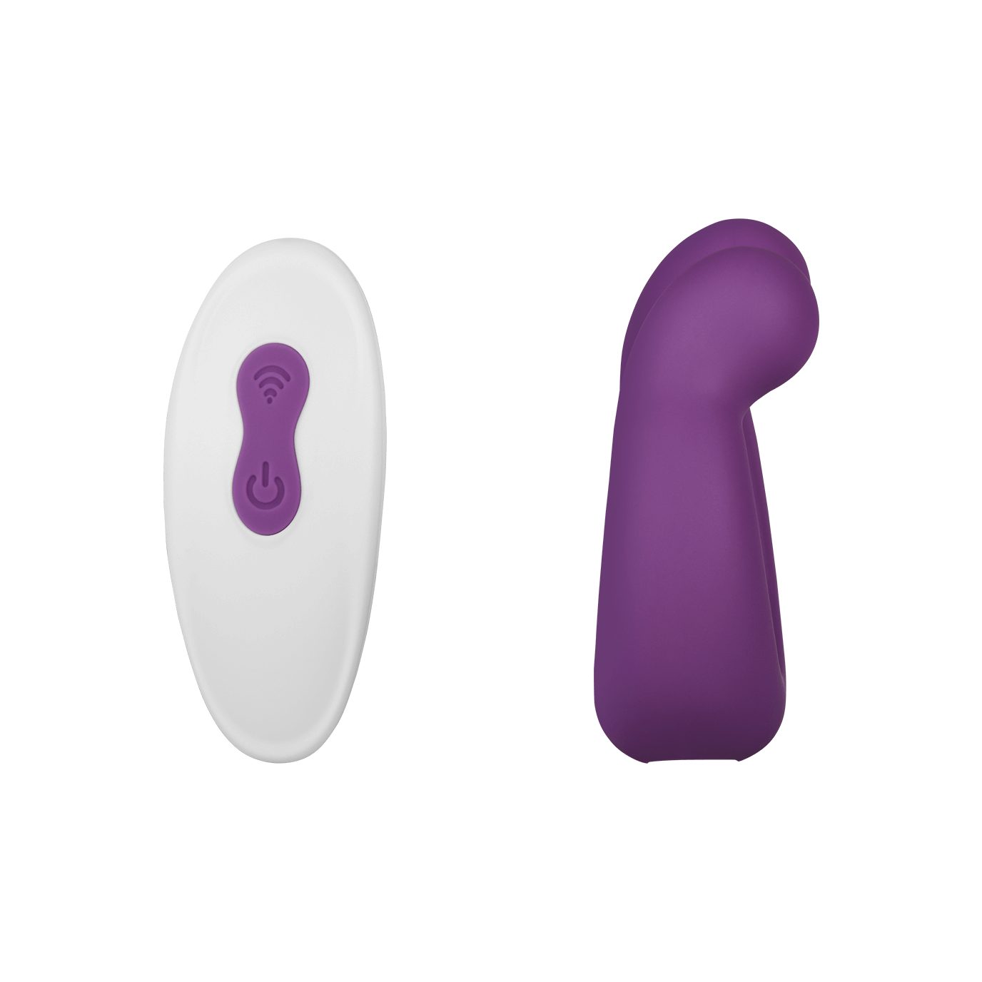 Fernbedienung, Silikon cm 7,8 Auflege-Vibrator EIS EIS, Partnervibrator mit