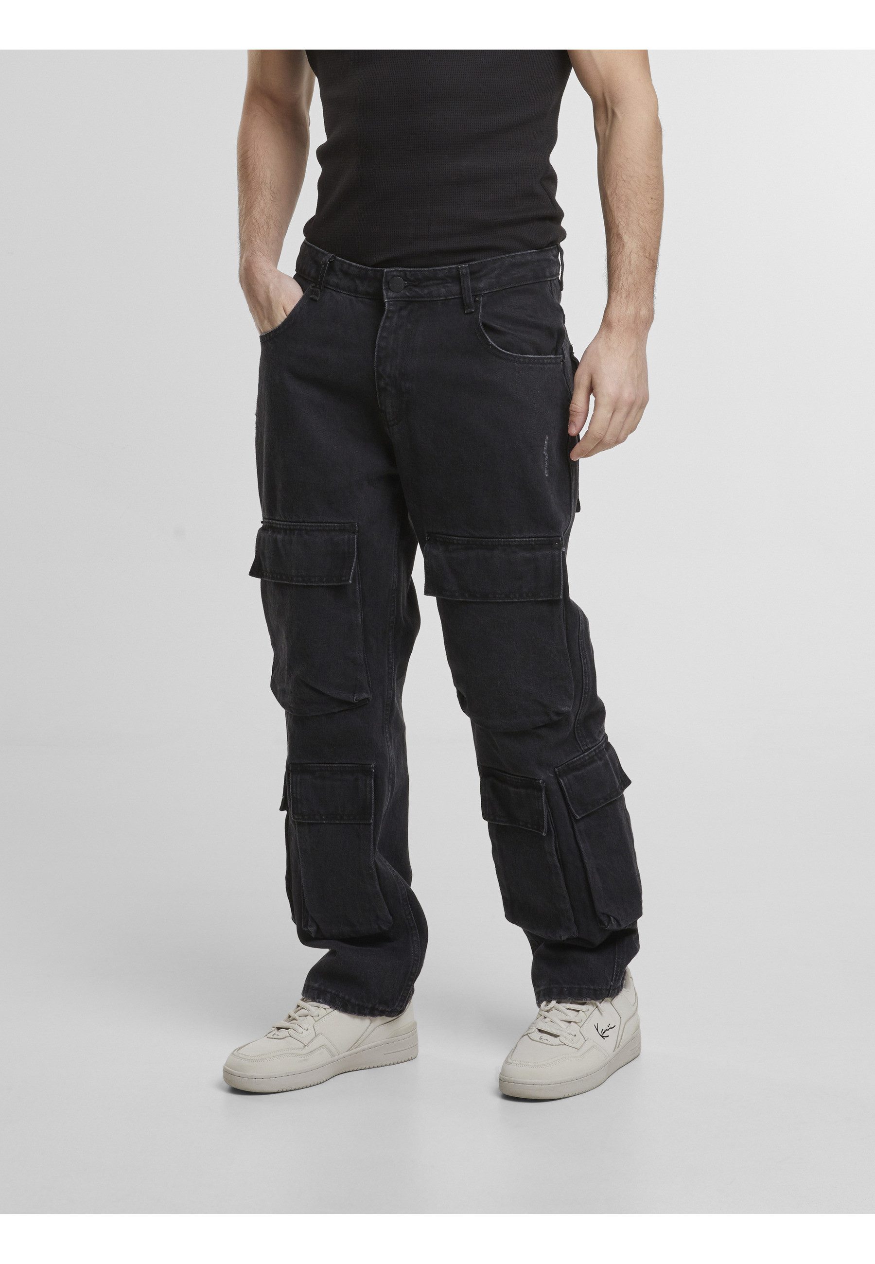 2Y Studios Bequeme Jeans 2Y Studios Vida Cargo Straight Jeans