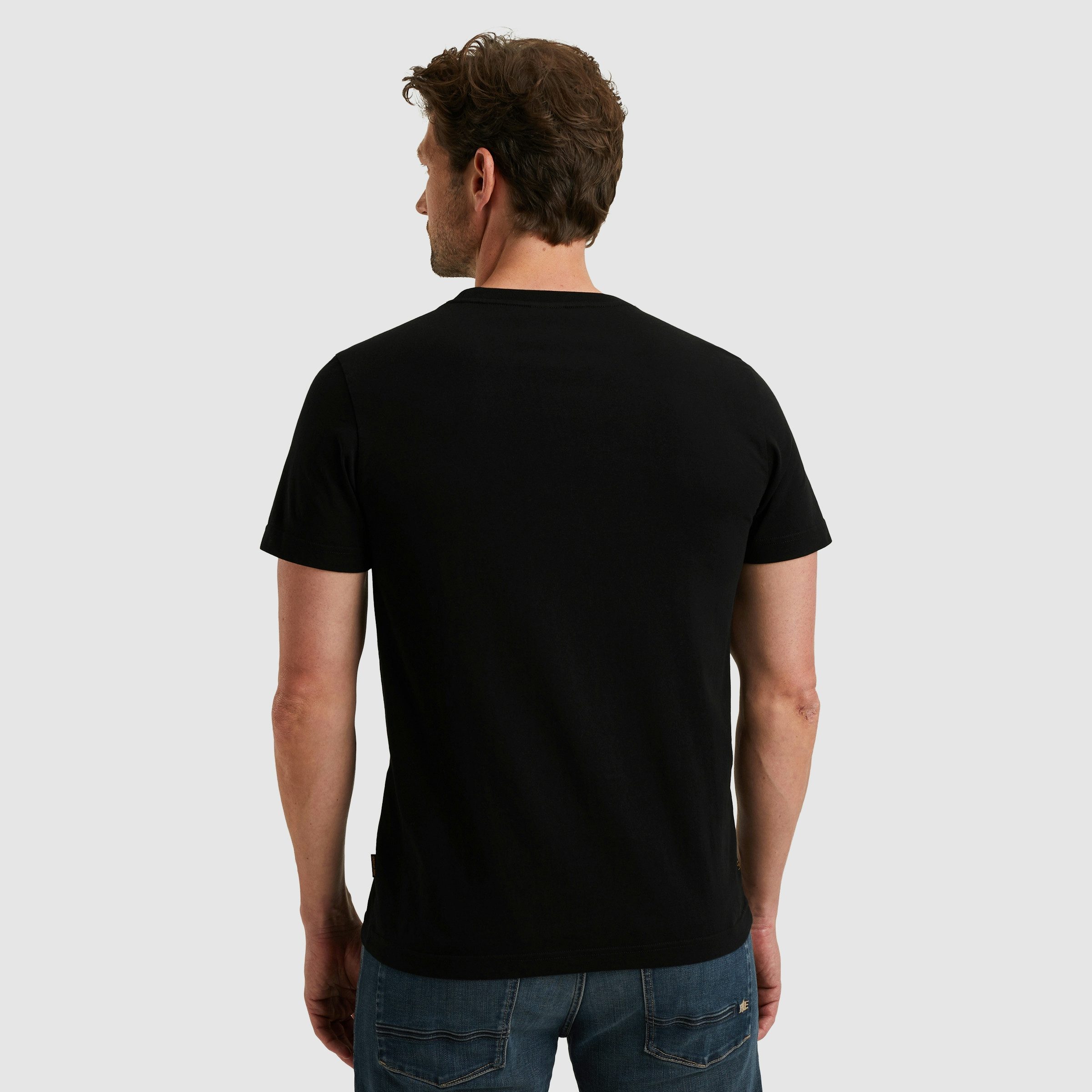 PME LEGEND T-Shirt mit Logo-Stickerei und Print günstig online kaufen